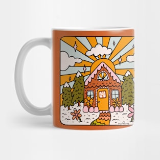 Leo Gingerbread House Mug